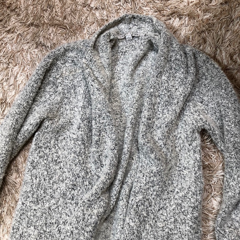 Long Beachy Open Sweater
